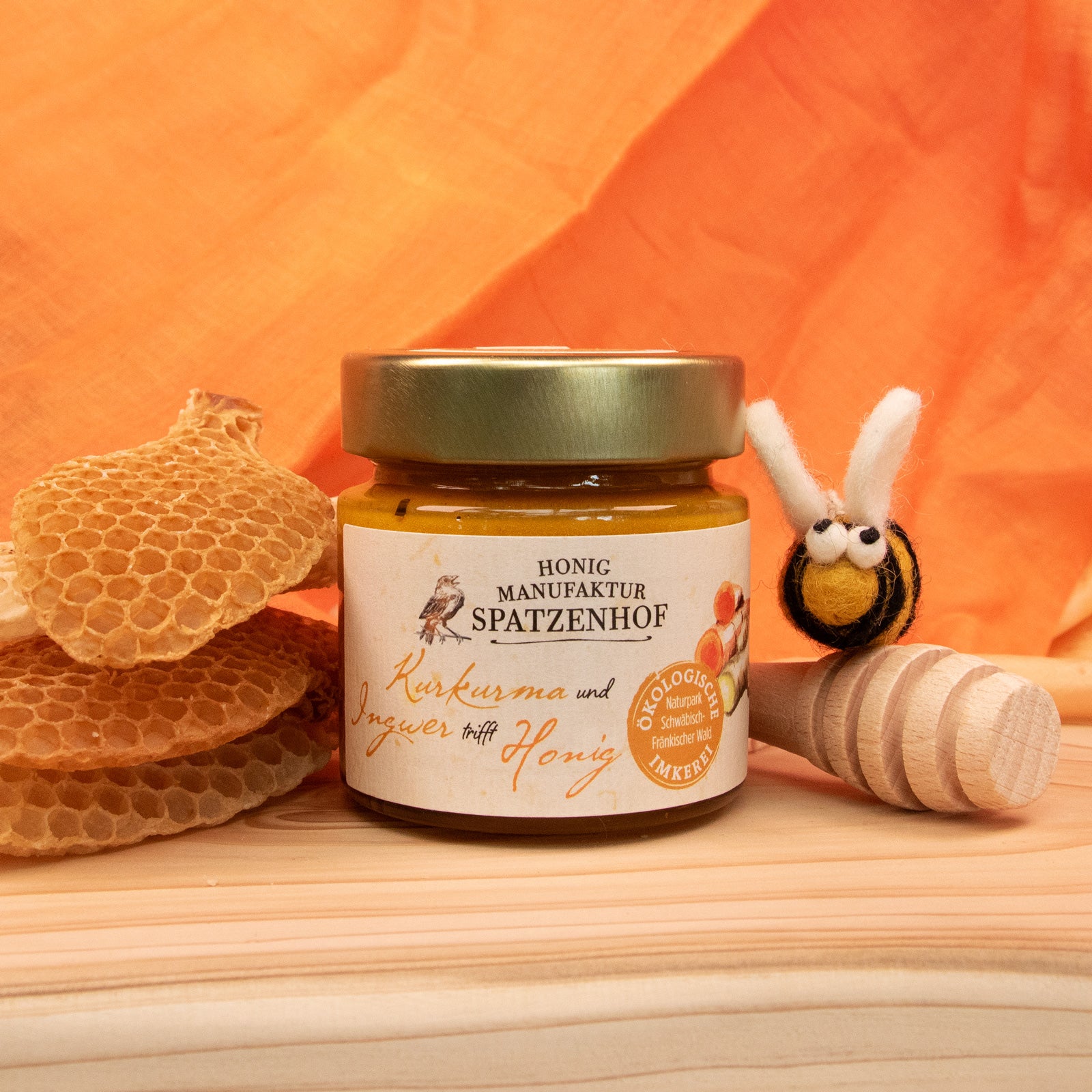 Honig - Bio Kurkuma-Ingwer Honig