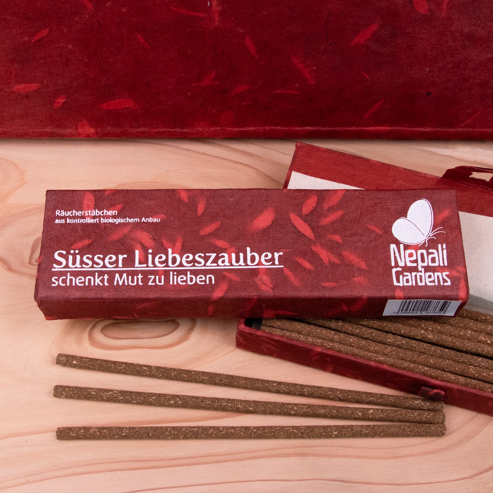 Räucherstäbchen Süßer Liebeszauber Bio