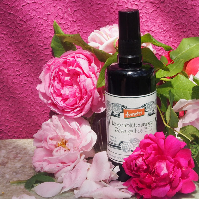 Rosenblütenwasser BIO demeter (Rosa gallica)
