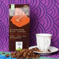 Bio Wildkaffee Espresso ganze Bohne