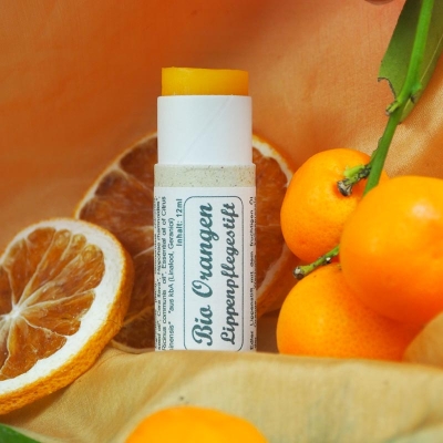 Lippenbalm Bio Orange 12ml  |  Neues Format  | +80% mehr Inhalt