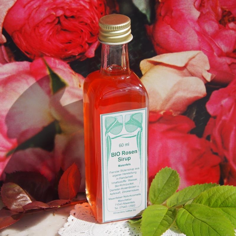 Rosensirup (60 ml) - Wertvollste Naturkosmetik &amp; die kostbarsten Öle ...